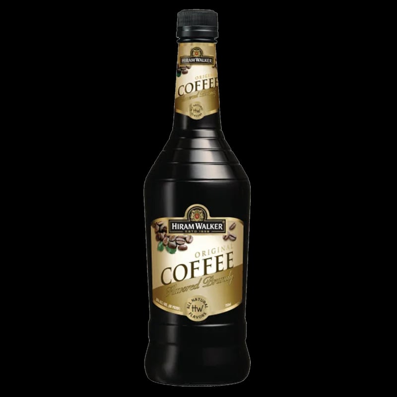 HIRAM WALKER COFFEE FLAVORED BRANDY  750ML