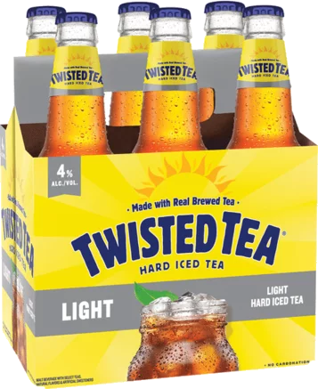 TWISTED TEA  LIGHT 6 PK 12 OZ