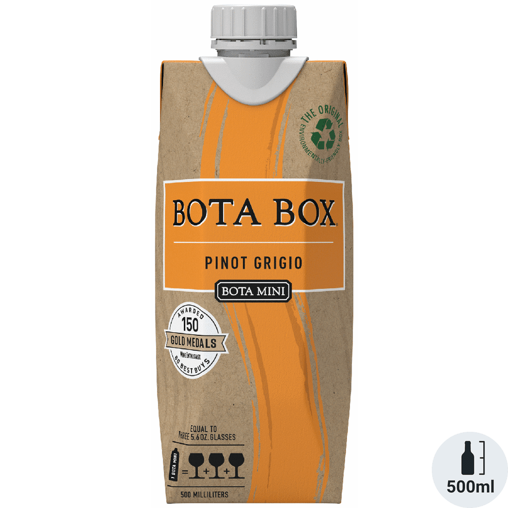 BOTA BOX MINI PINOT GRIGIO 500 ML