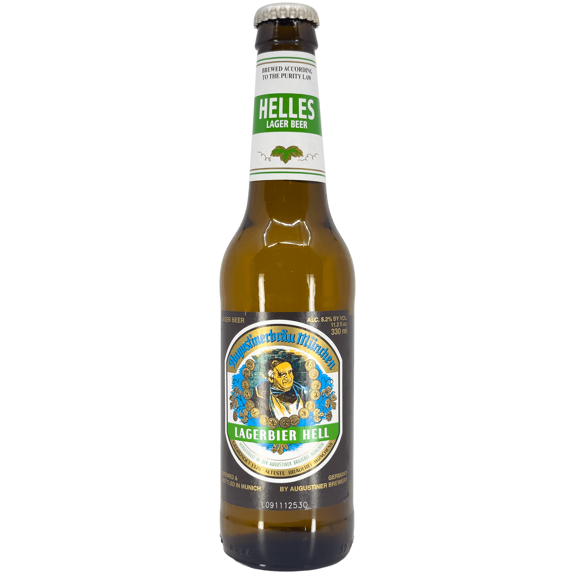 AUGUSTINER LAGERBIER  HELL 11.2 OZ 6 PK 