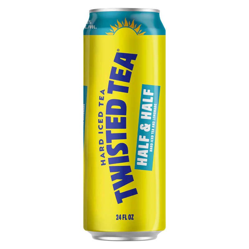 TWISTED TEA HALF & HALF SINGLE 24 OZ