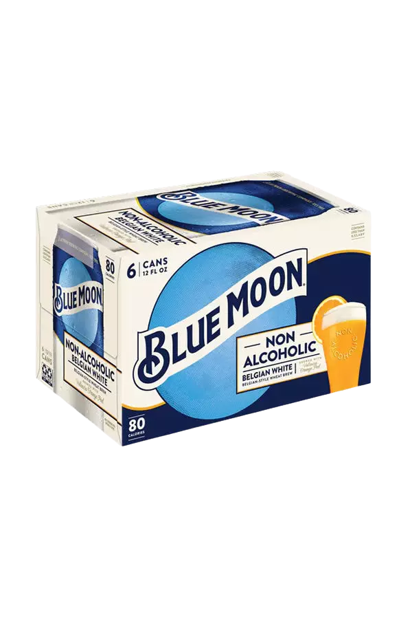 BLUE MOON BELGIAN WHITE  6PK CAN
