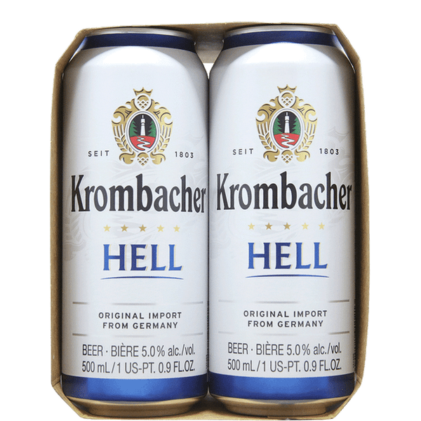 KROMBACHER HELL 500 ML 4 PK 