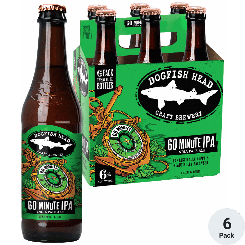 60 MINUTE IPA 6PK 12 OZ BOTTLES