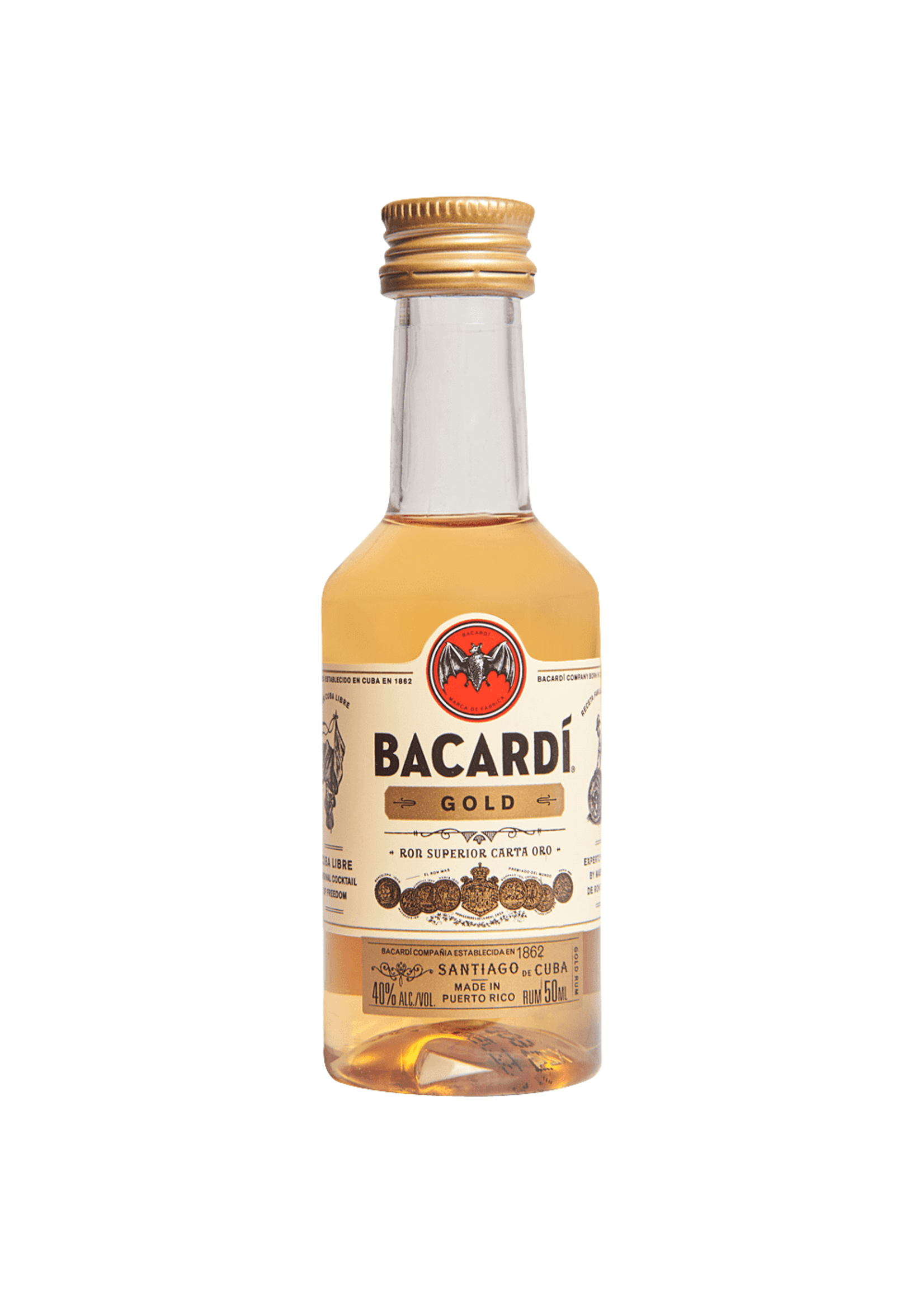 BACARDI GOLD  50 ML