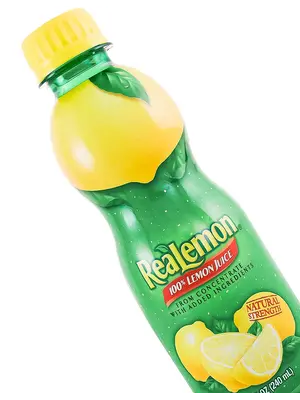 REAL LEMON JUICE 8OZ