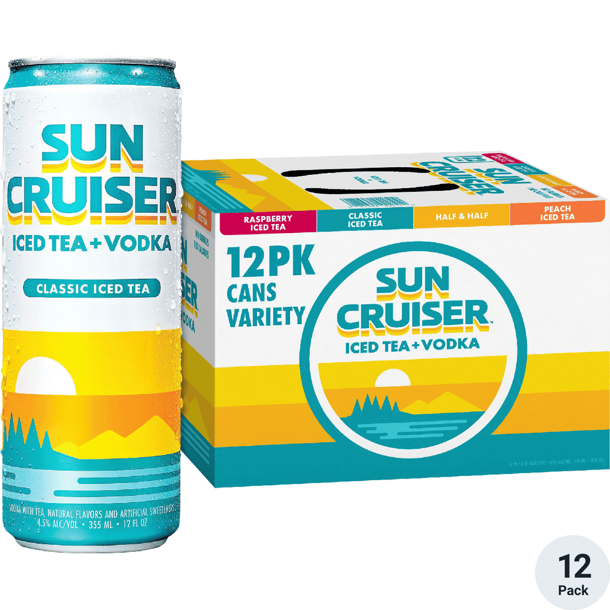 SUN CRUISER ICED TEA + VODKA 12PK 