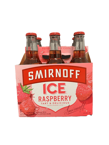 SMIRNOFF ICE RASBERRY TART & DELICIOUS  6PK