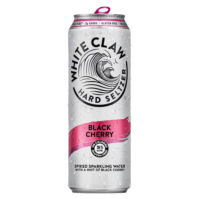 WHITE CLAW BLACK CHERRY 19.2 SINGLE CAN