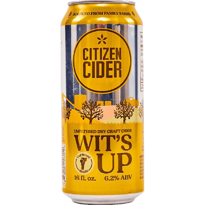 CITIZEN CIDER WITS UP 16 OZ 4 PK