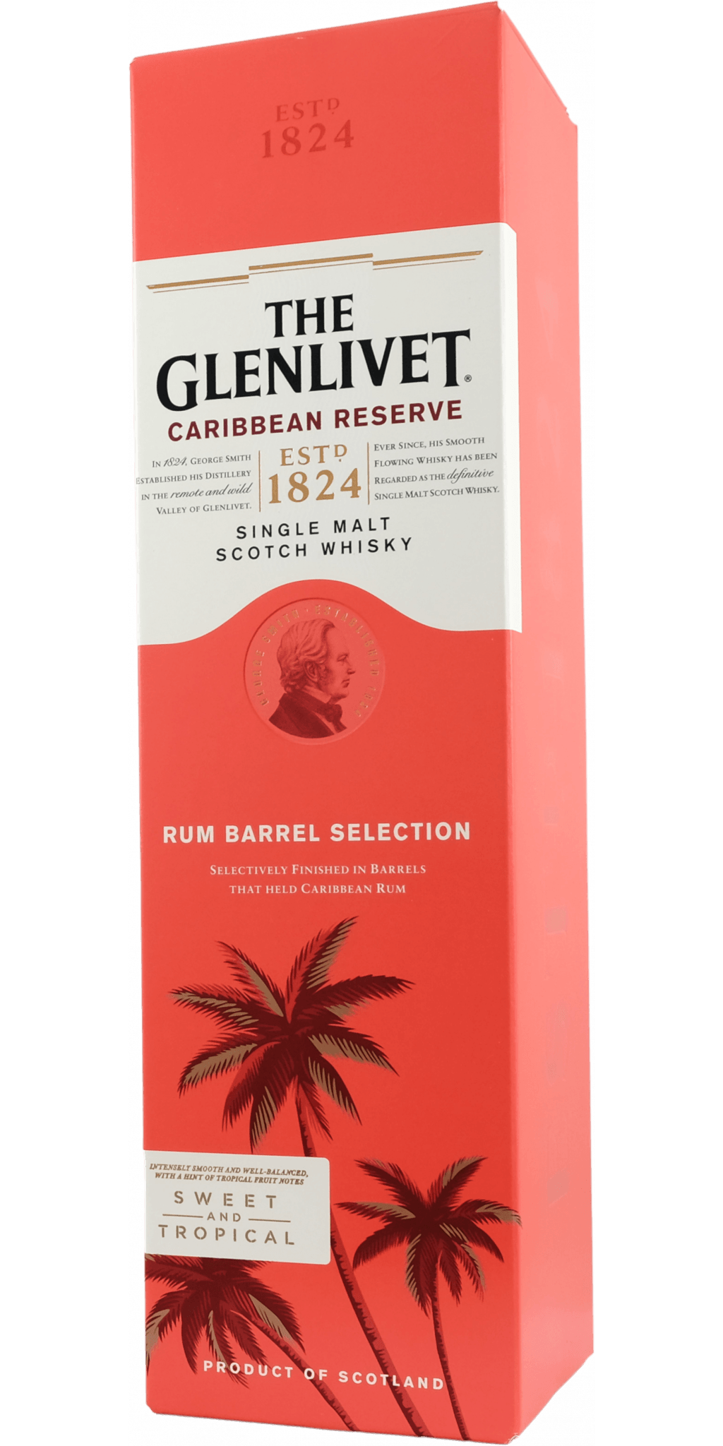 GLENLIVET CARIBBEAN RESERVE 750 ML