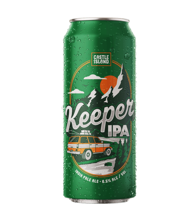 CASTLE ISLAND KEEPER IPA 4 PK  