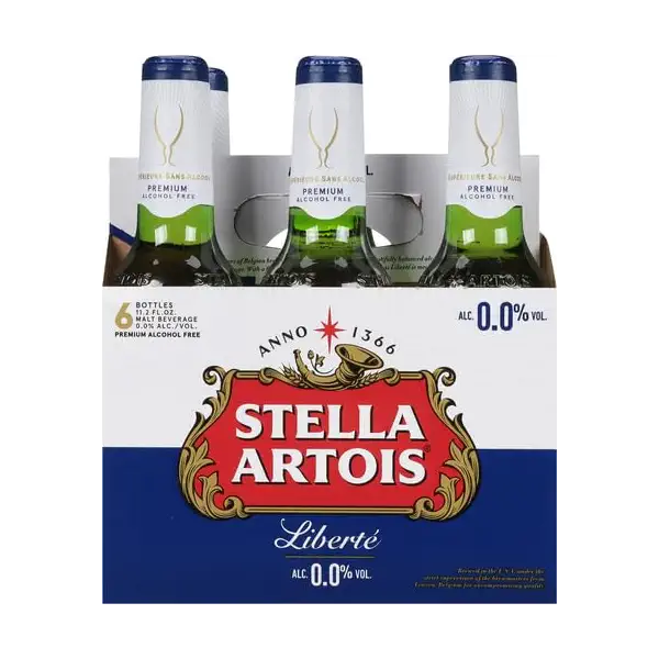 STELLA ZERO ALCOHOL 11.2 OZ 6PK