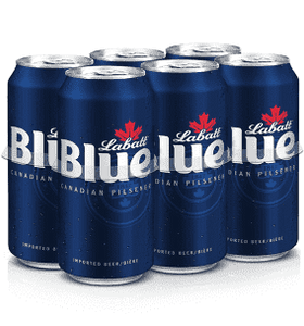 LABATT BLUE 6PK 12 OZ CANS