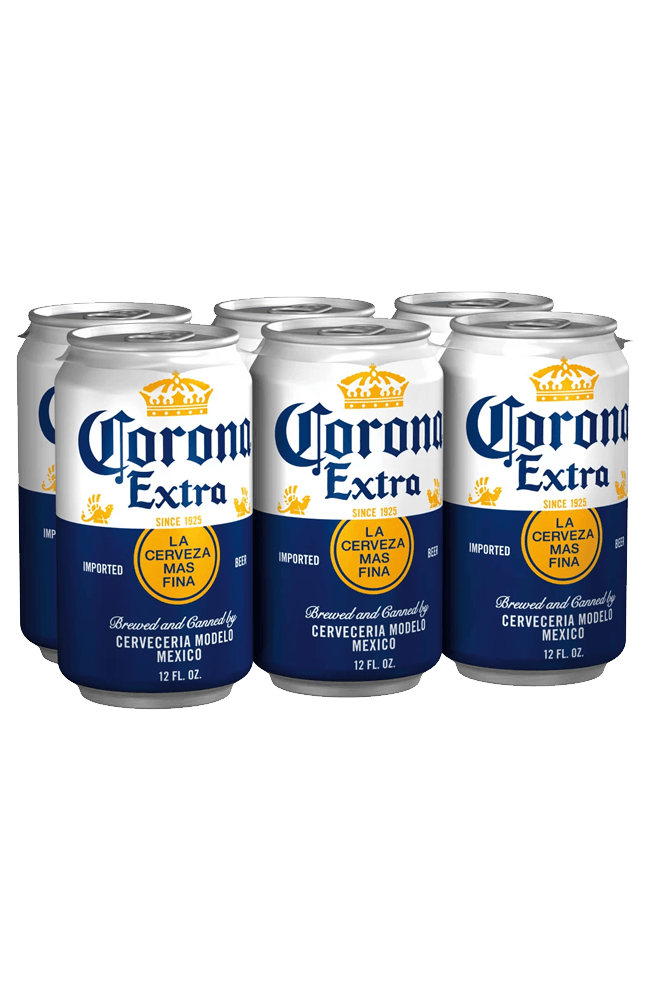 CORONA EXTRA 6PK CAN 12 OZ