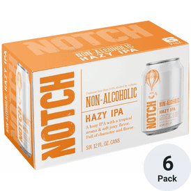 NOTCH NON ALCOHOLIC IPA 12 FL OZ 6 PKS 