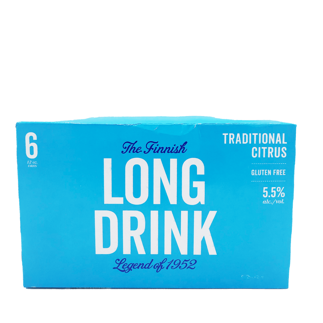 LONG DRINK TRIDITIONAL BLUE 6PK 12 OZ