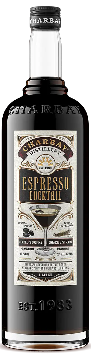 ESPRESSO COCKTAIL CHARBAY 1 L