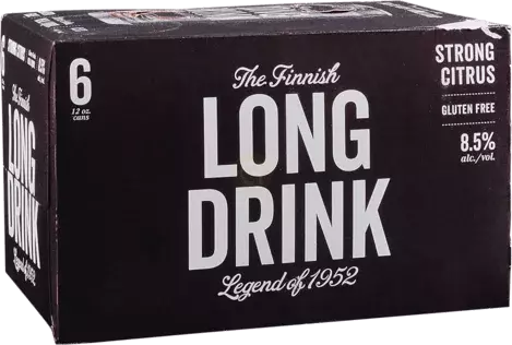 LONG DRINK STRONG CITRUS 6PK