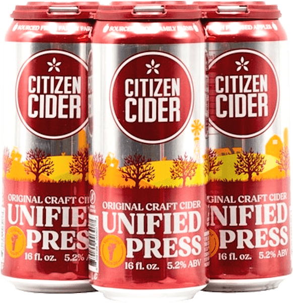CITIZEN CIDER UNIFIED 160Z  4 PK 