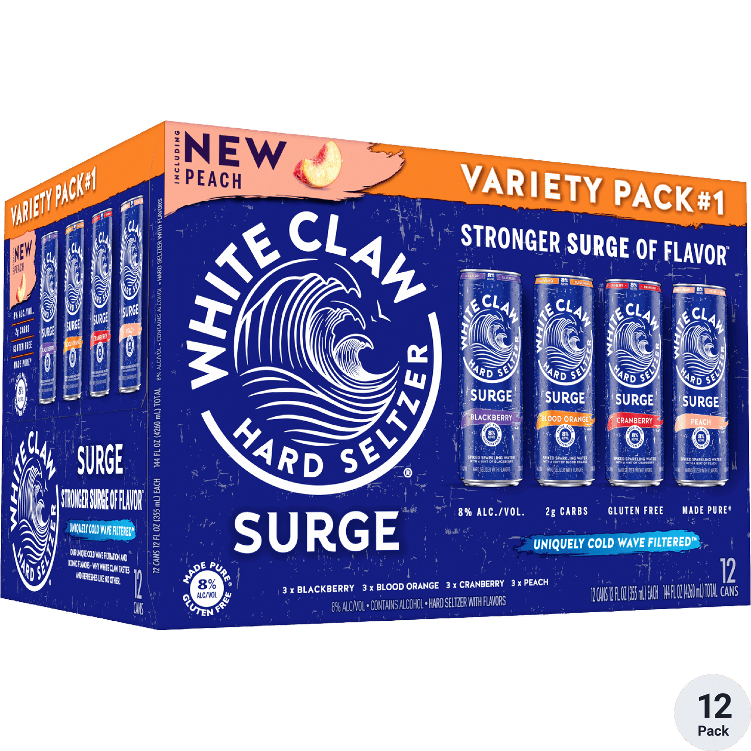 WHITE CLAW SURGE 12PK