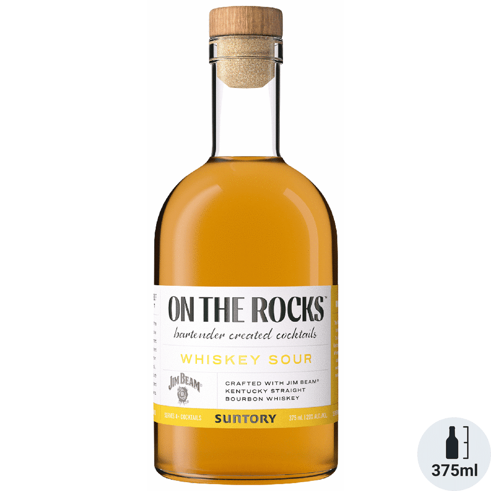 ON THE ROCKS WHISKEY SOUR 375 ML