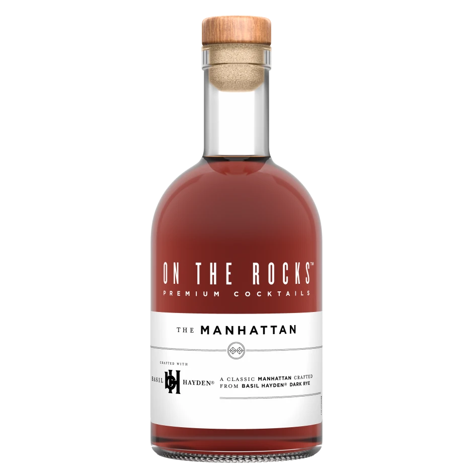 ON THE ROCK'S THE MANHATTAN 375 ML