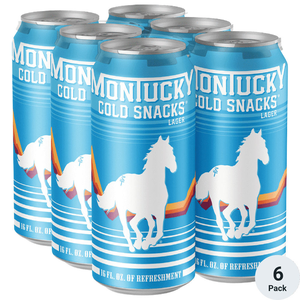 MONTUCKY COLD SANCK LAGER 16FL OZ 6 PK 