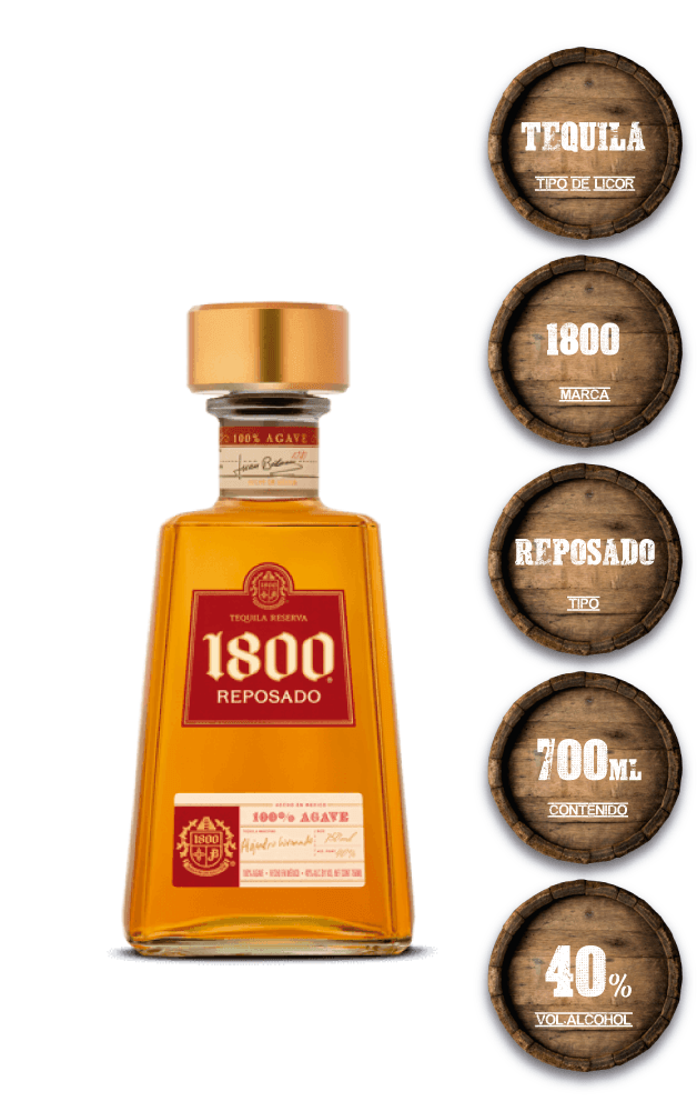 1800 REPOSADO 375ML
