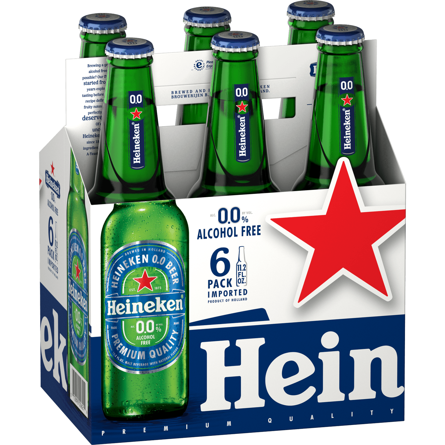 HEINEKEN ZERO 6 PK 11.2 OZ
