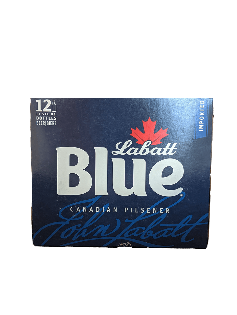 LABATT BLUE 12PK 10 OZ BOTTLS
