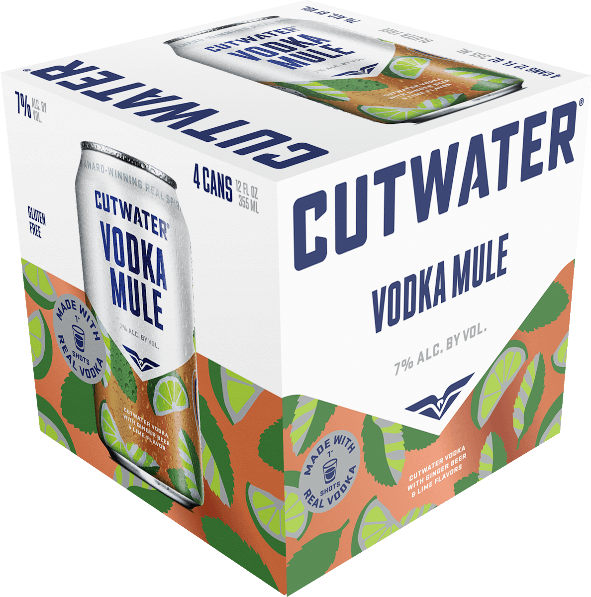 CUT WATER VODKA MULE 4PK 12 OZ