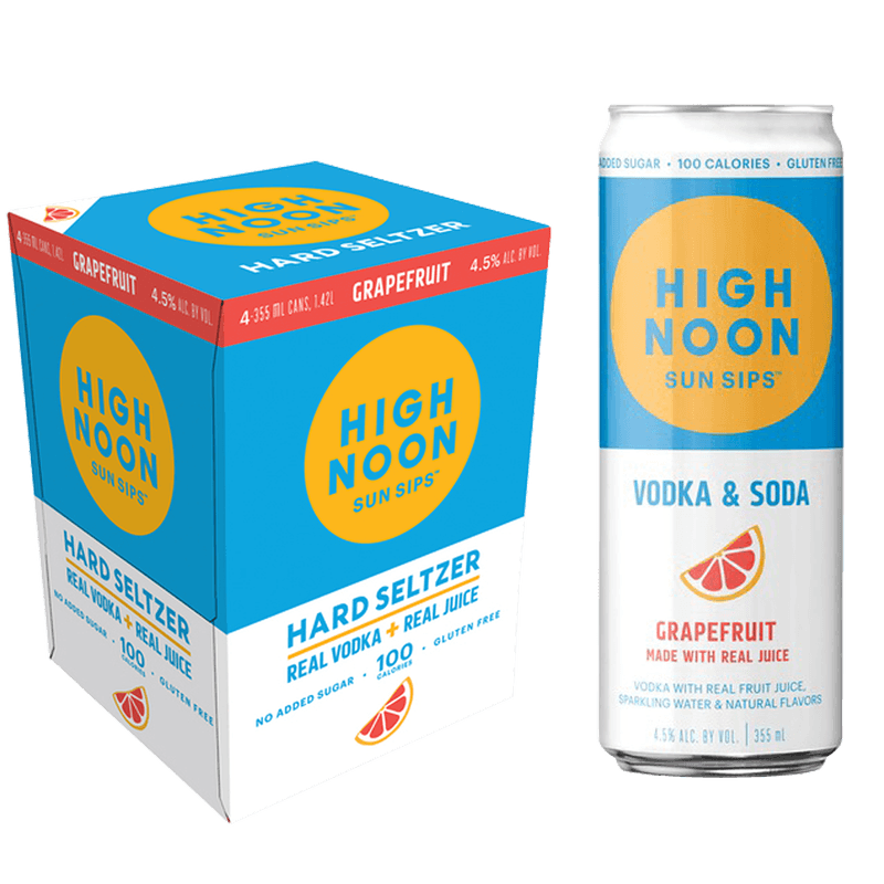 HIGH NOON PINEAPPLE 4PK 12 OZ