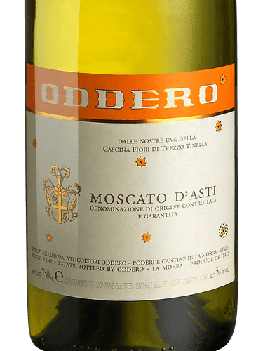 ODDERO MOSCATO D'ASTI 750 ML 