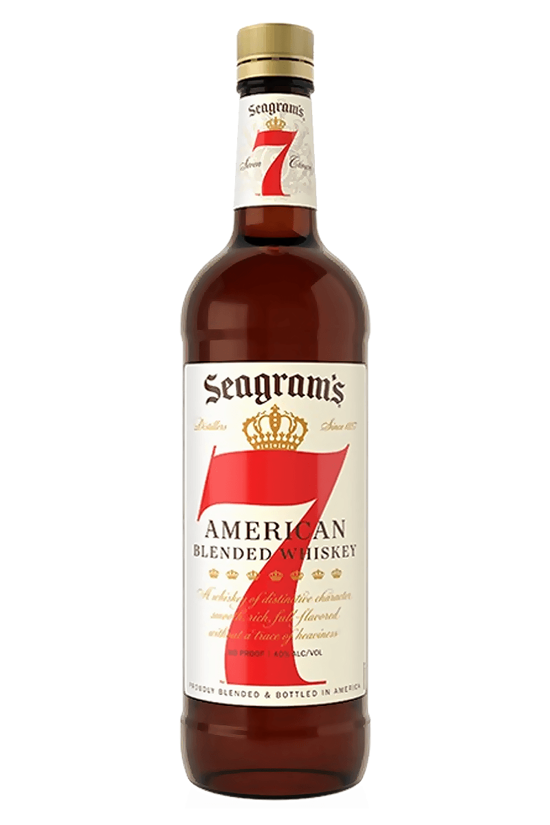 SEAGRAM'S AMERICAN BLENDED WHISKEY  750 ML