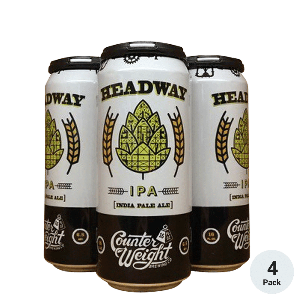 HEAD WAY INDIA PALE IPA 16 OZ 4 PK