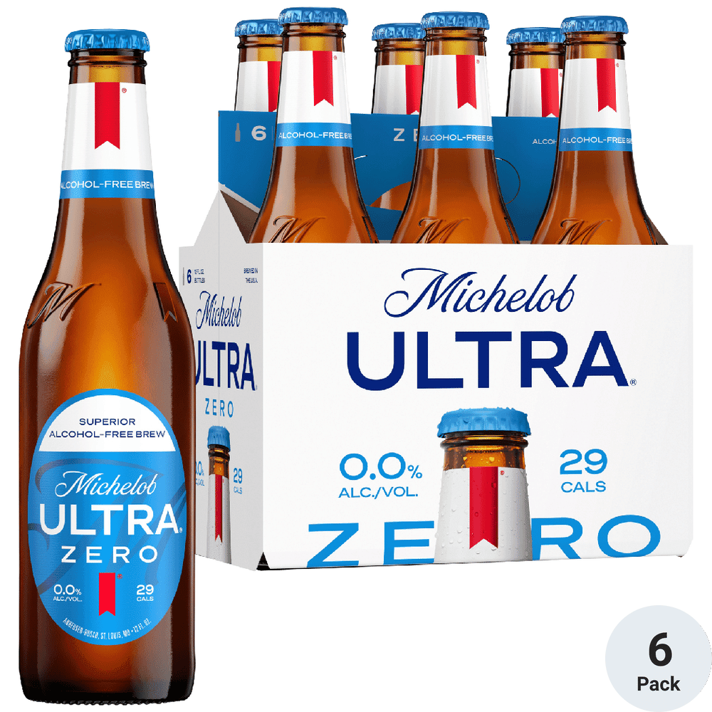 MICHELOB ULTRA ZERO 6PK 12 OZ