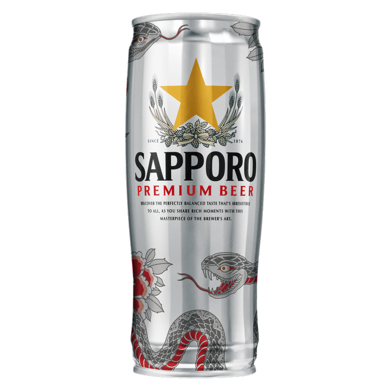 SAPPORO BEER 25 OZ SINGLE CAN