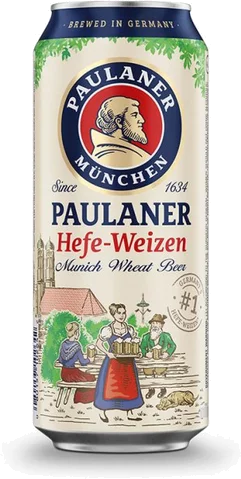 PAULANER HEFE-WEIZEN 4PK CAN