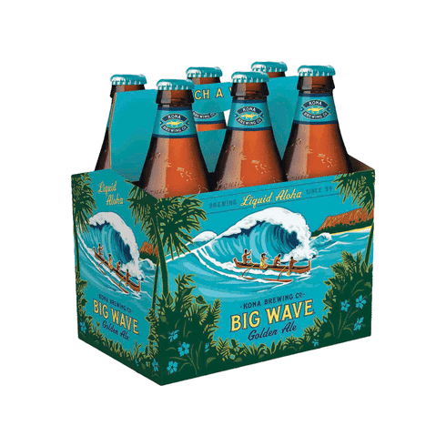 KONA BIG WAVE 6PK 12 OZ BOTTLS
