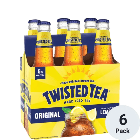 HARD ICED TEA TWISTED TEA ORIGINAL 6PK 12 OZ