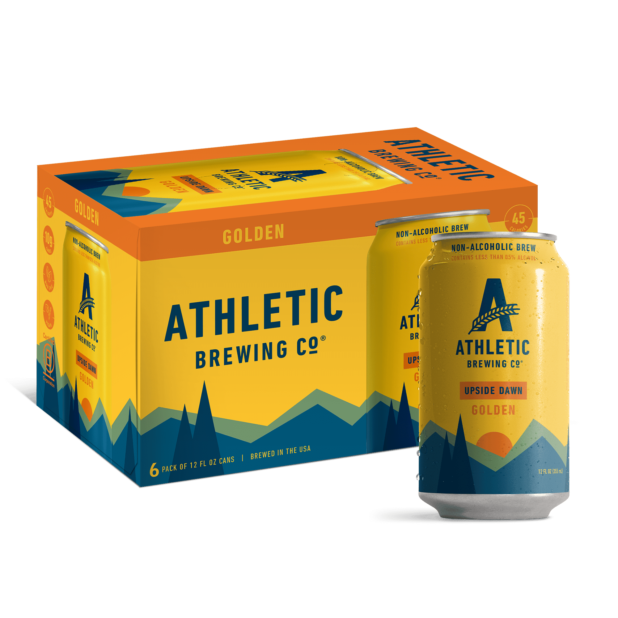 ATHLETIC DAWN GOLDEN 12 OZ 6 PK 