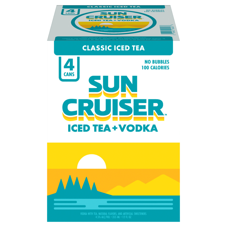 SUN CRUISER CLASSIC ICED TEA VODKA 4PK CANS