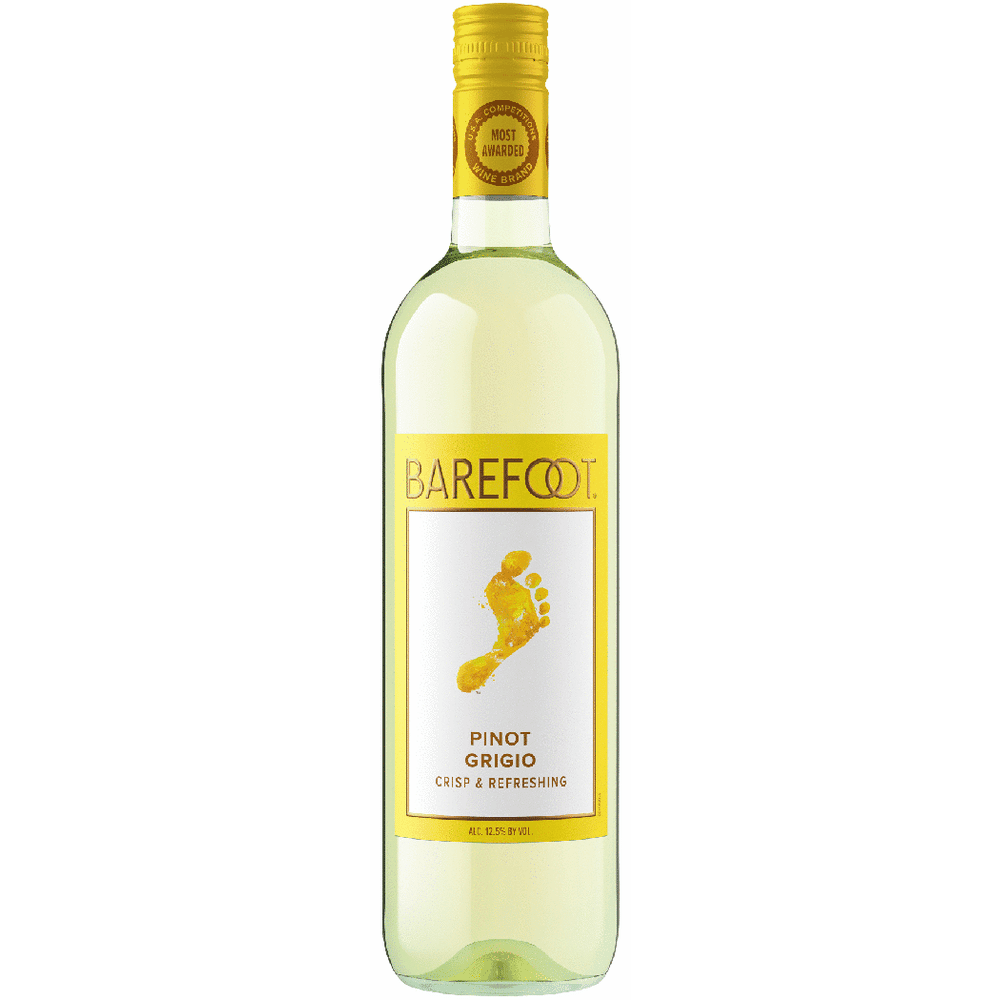 BAREFOOT PINOT GRIGIO 750ML