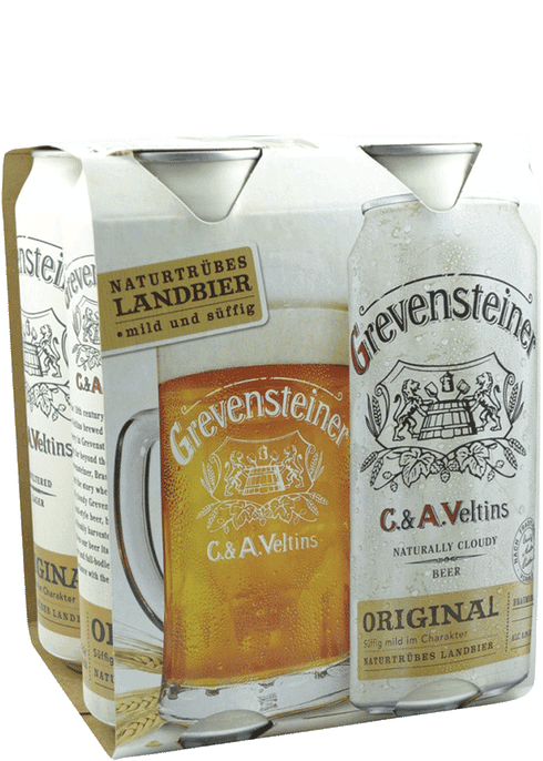 GREVENSTEINER ORIGINAL 16.9 OZ  4PK CANS