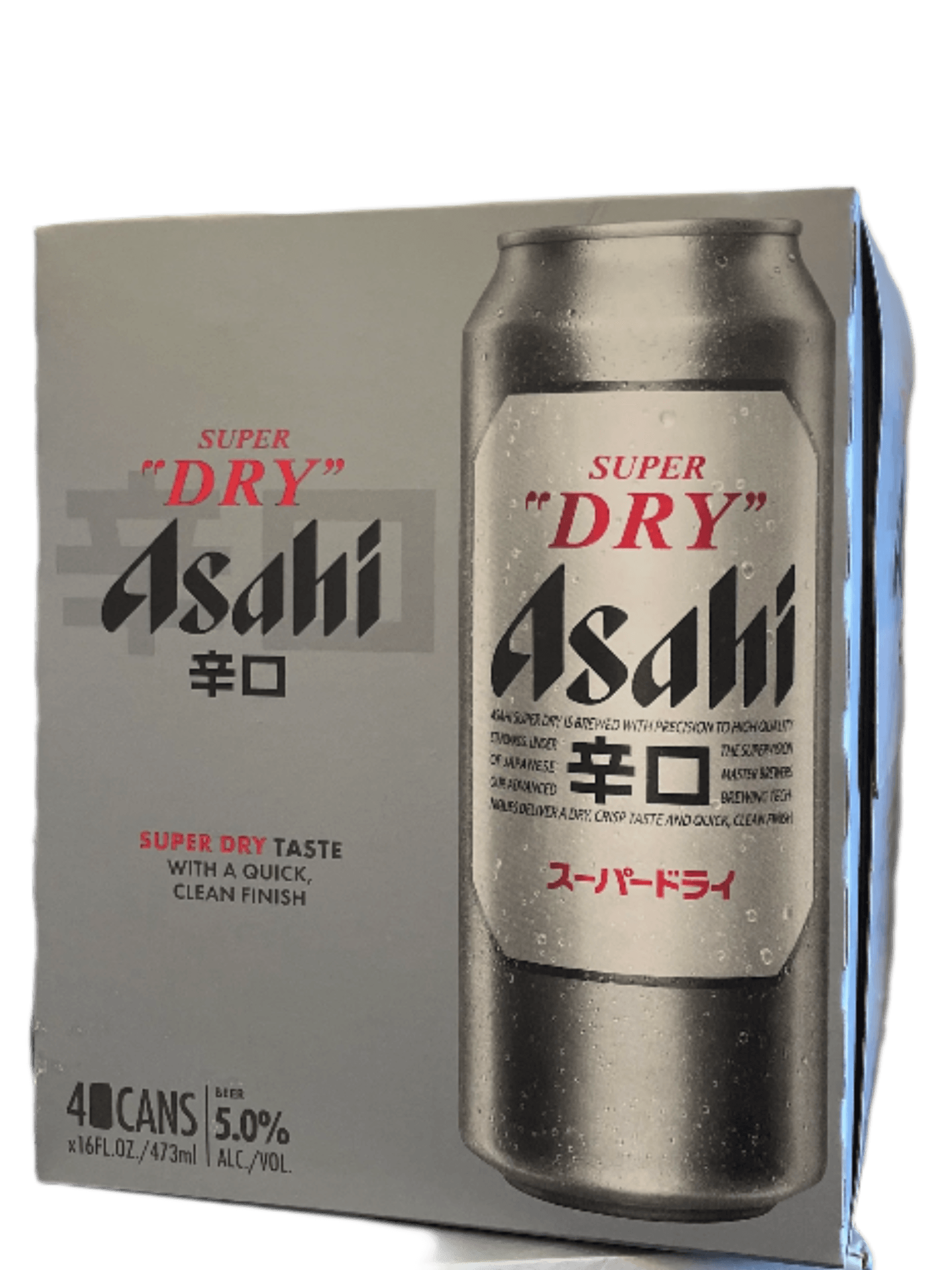 ASAHI SUPER DRY 16 OZ 4 PK 